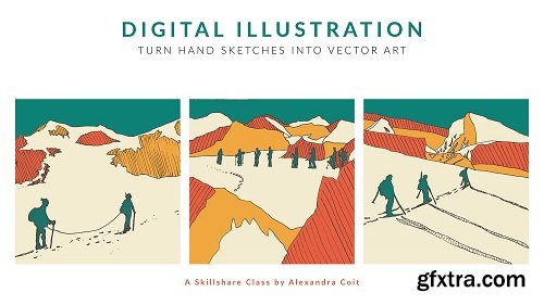 Digital Illustration: Turn Hand Sketches into Graphic Art
