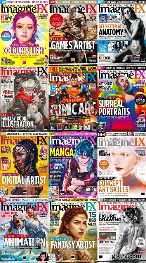 ImagineFX - 2018 Full Year Issues Collection