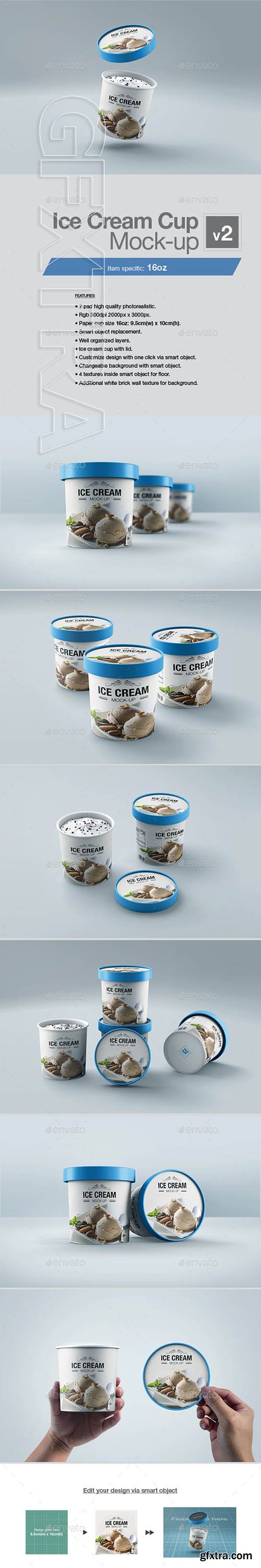 GraphicRiver - Ice Cream Cup Mock-up v2 22645755