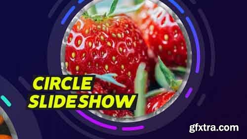 Circle Slideshow - After Effects 117835