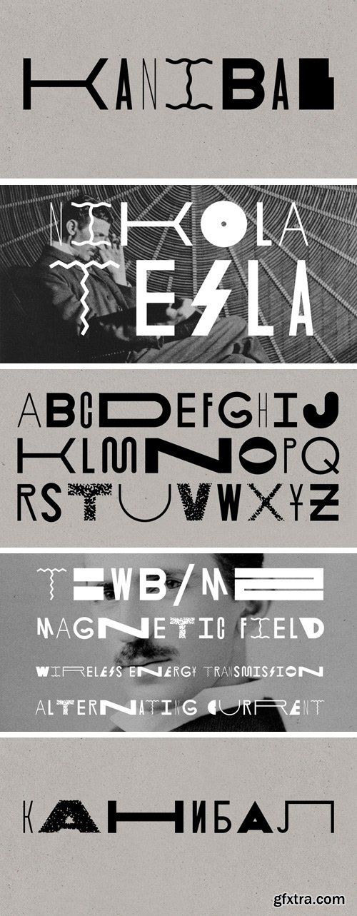 Kanibal Typeface