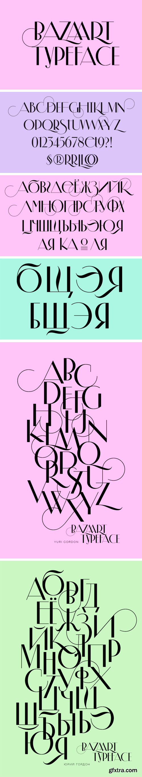 BazaArt Typeface