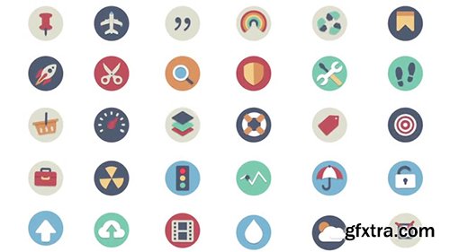 Pond5 - 85 Plus Animated Icons Pack 090859843