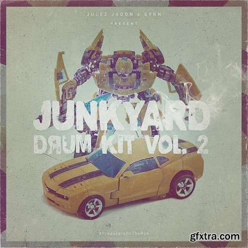 Julez Jadon Junkyard Drum Kit Vol 2 WAV-SYNTHiC4TE