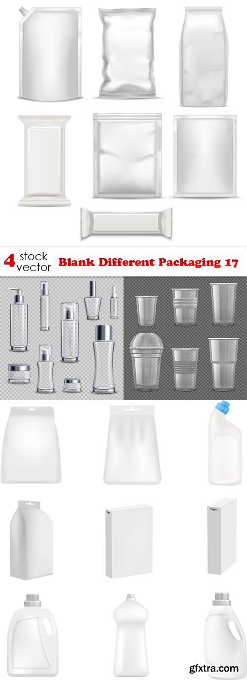 Vectors - Blank Different Packaging 17