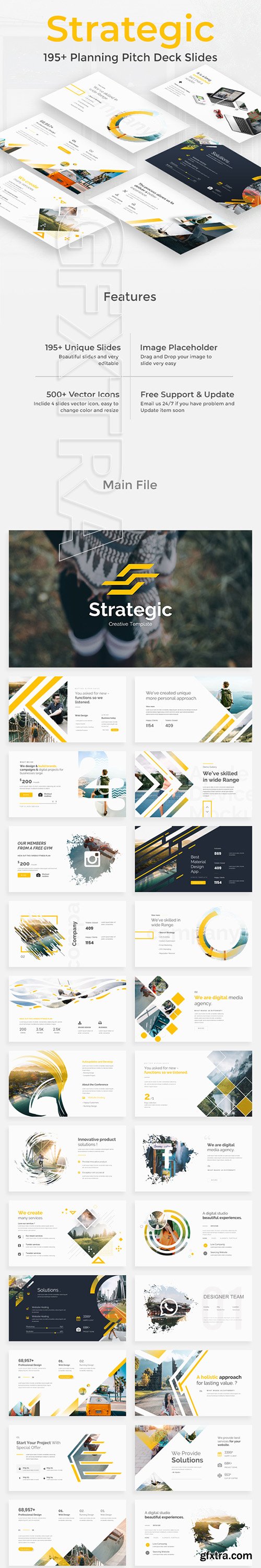 GraphicRiver - Strategic Planning Pitch Deck Powerpoint Template 22642461