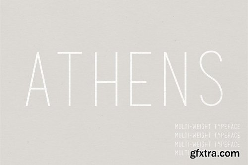 CM - Athens A Multi-Weight Font 843938