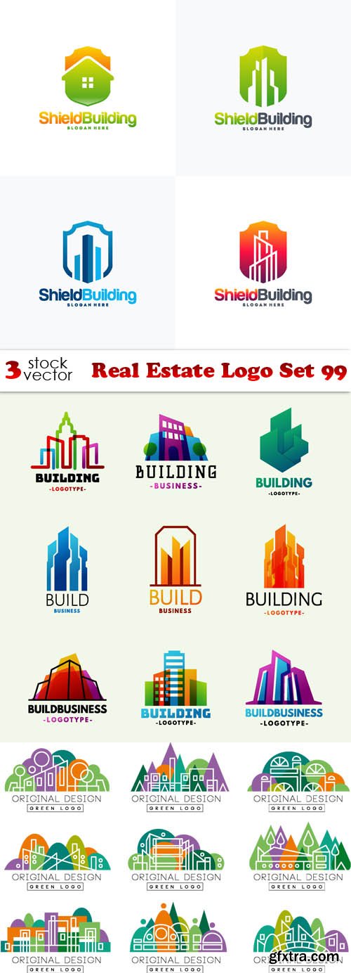 Vectors - Real Estate Logo Set 99