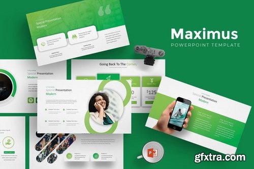 Maximus - Powerpoint Keynote and Google Slides Templates