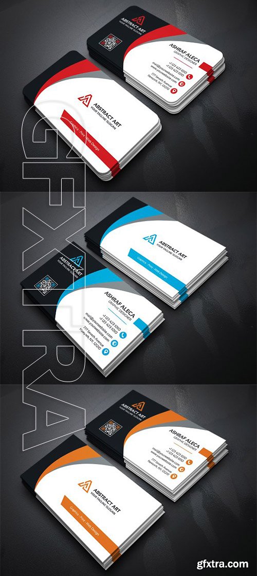 CreativeMarket - Corporate Business Card 3023627