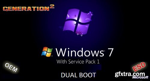 Windows 7 SP1 x86 x64 Dual-Boot 18in1 OEM en-US October 2018