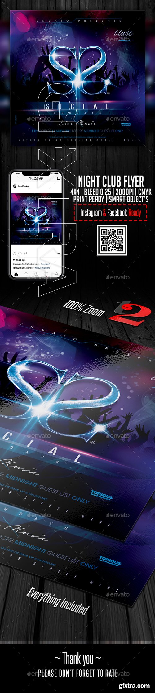 GraphicRiver - Night Club Flyer Template 22654736