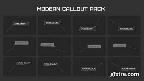 Modern Callout Pack - After Effects 126251