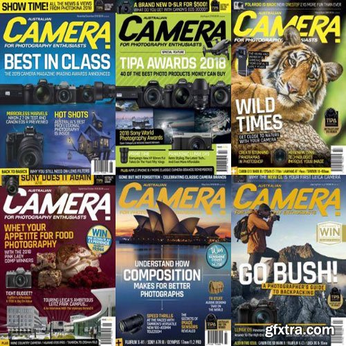 Australian Camera - 2018 Full Year Issues Collection