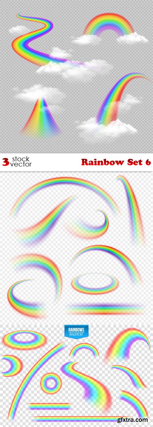 Vectors - Rainbow Set 6