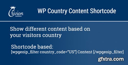 CodeCanyon - WP Country Specific Content v1.1 - 6672634