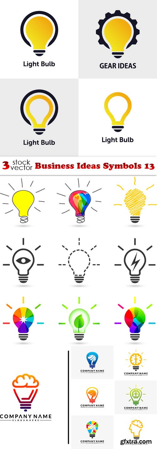 Vectors - Business Ideas Symbols 13