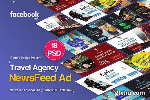 Travel NewsFeed Facebook Ad