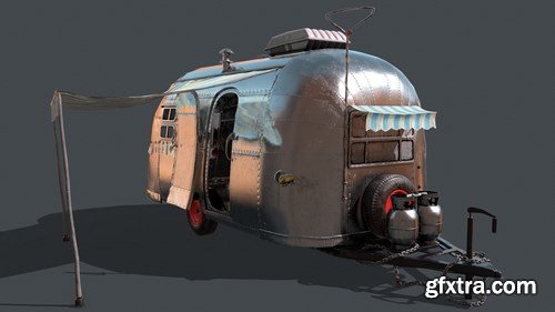Camper trailer 3D Model