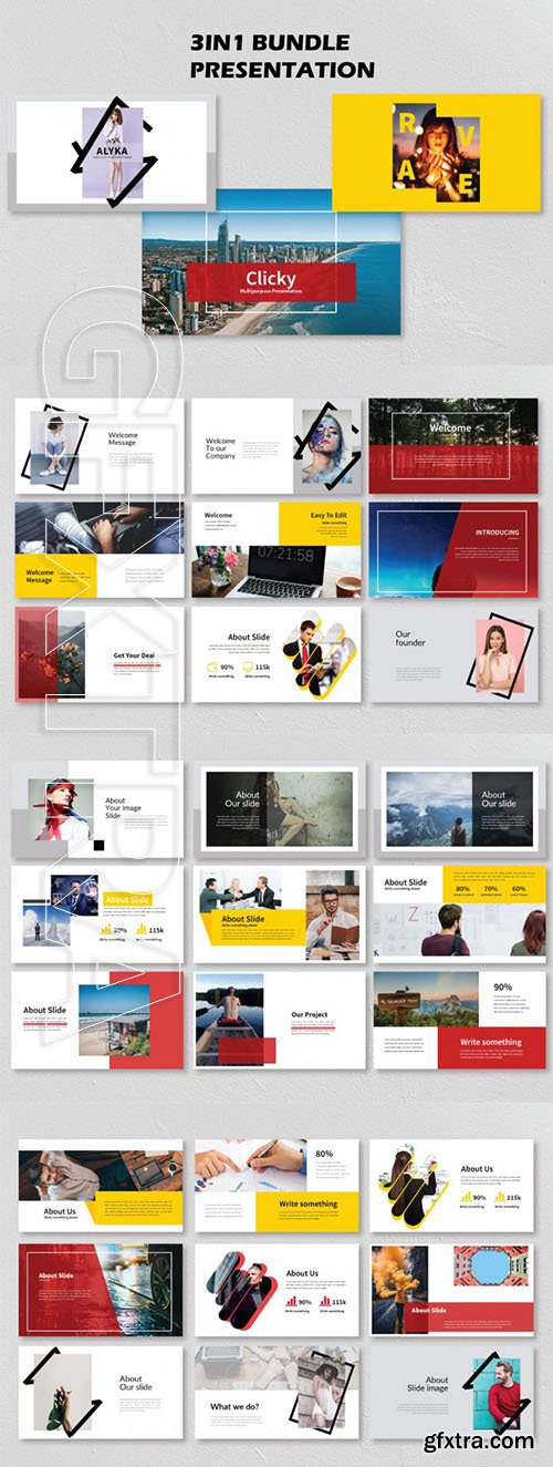 3in1 Bundle Power Point Template