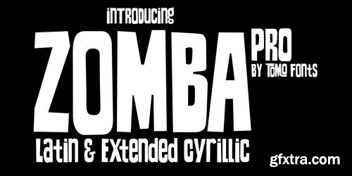 TOMO Zomba Pro Font