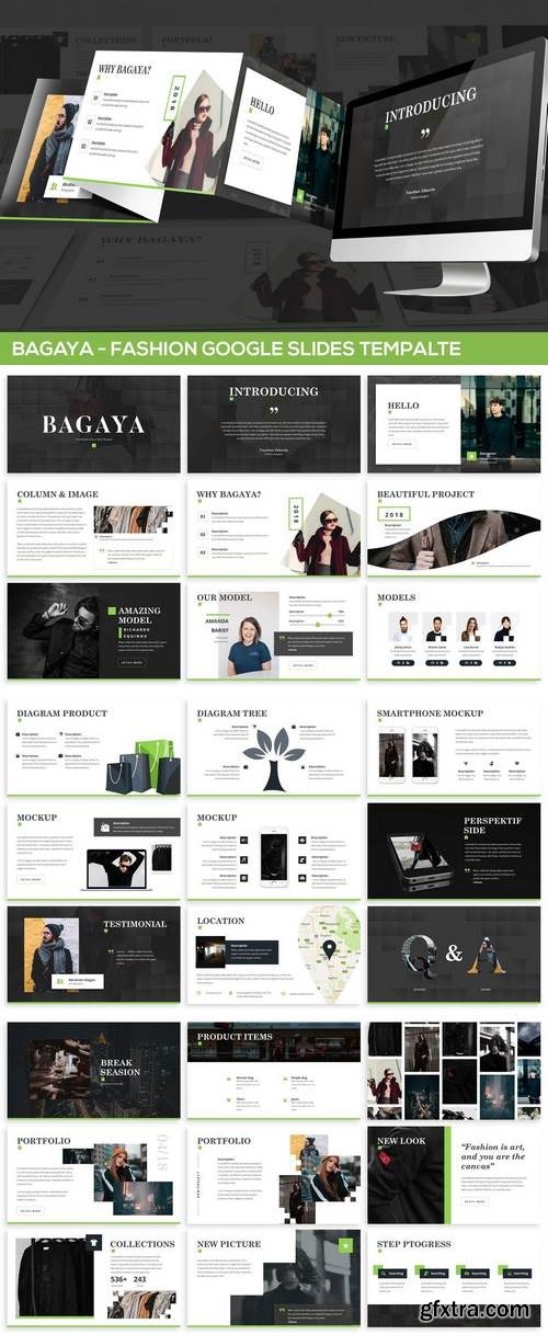 Bagaya - Fashion Google Slides Template