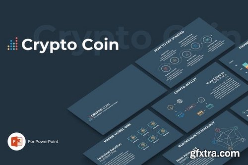 Crypto Coin PowerPoint and Keynote Template