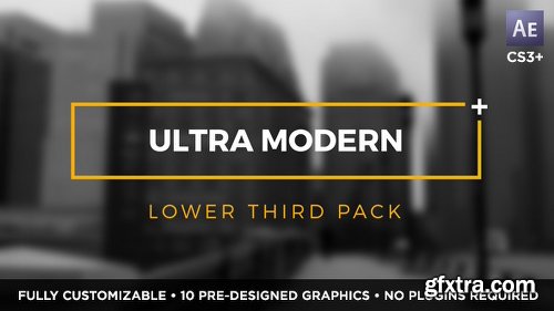 Videohive Ultra Modern Titles and Lower Thirds 15092396