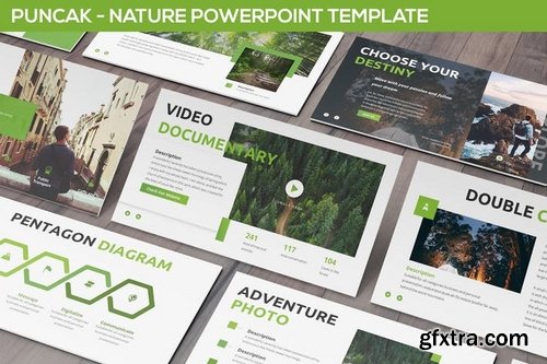 Puncak - Nature Powerpoint Template