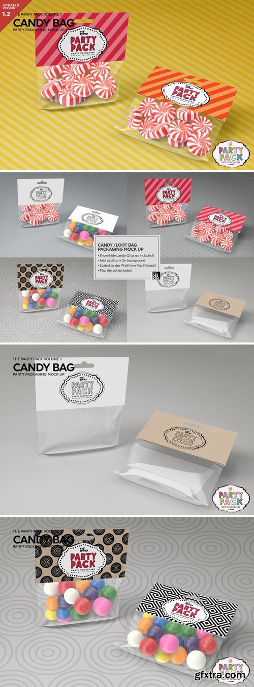 CM - Candy Bag Packaging Mockup 2199583