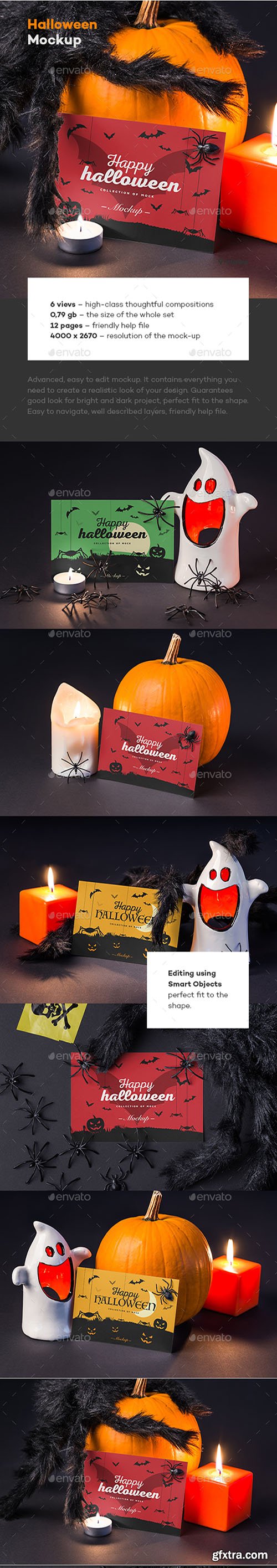 Halloween Card Mock-up 22727163