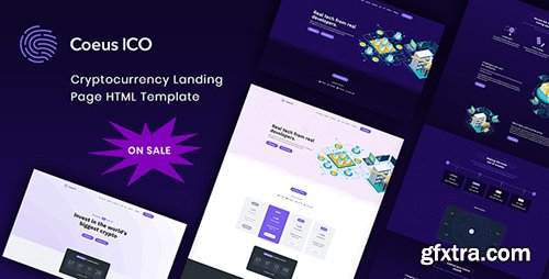ThemeForest - Coeus v1.0 - Cryptocurrency Landing Page HTML Template - 21642109