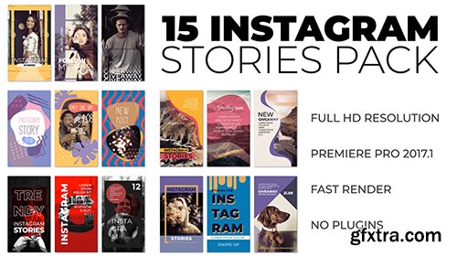 Instagram Stories Pack - Premiere Pro Templates 134349
