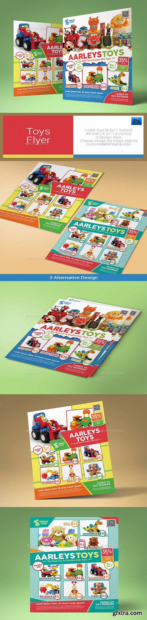 Graphicriver - Toys Flyer 10547600