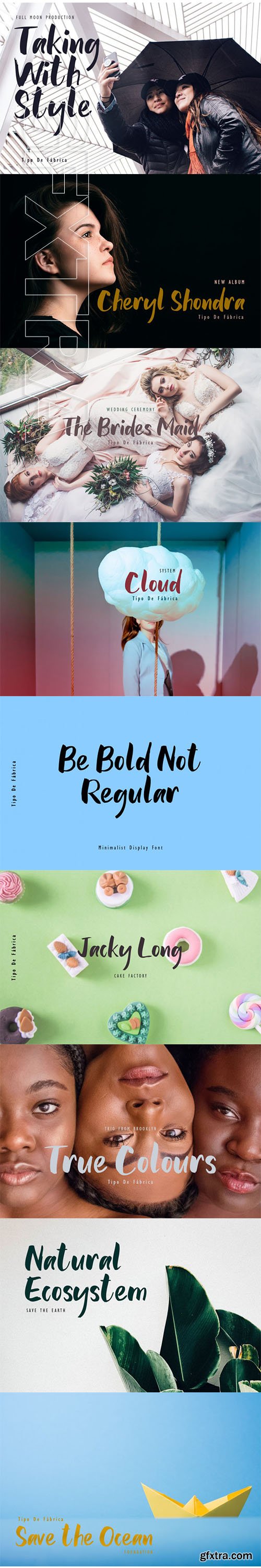 Be Bold Not Regular Font