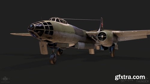 TU-14t 3D Model