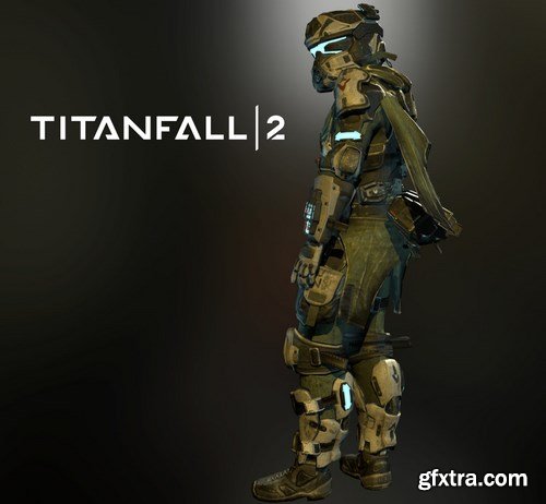 Titanfall 2 pilot character 3D Model