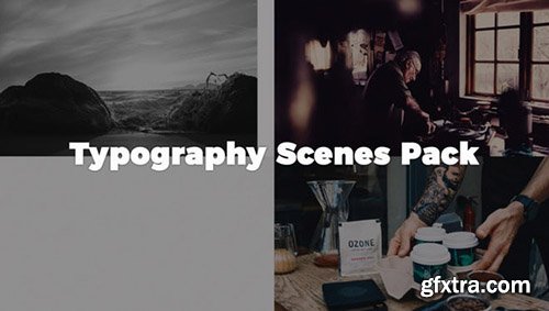 Typography Scenes Pack - After Effects 127346
