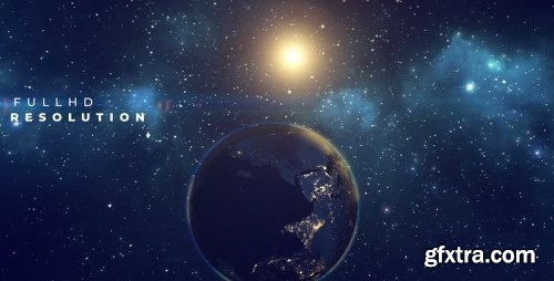 Videohive Earth Planet Title 21532074