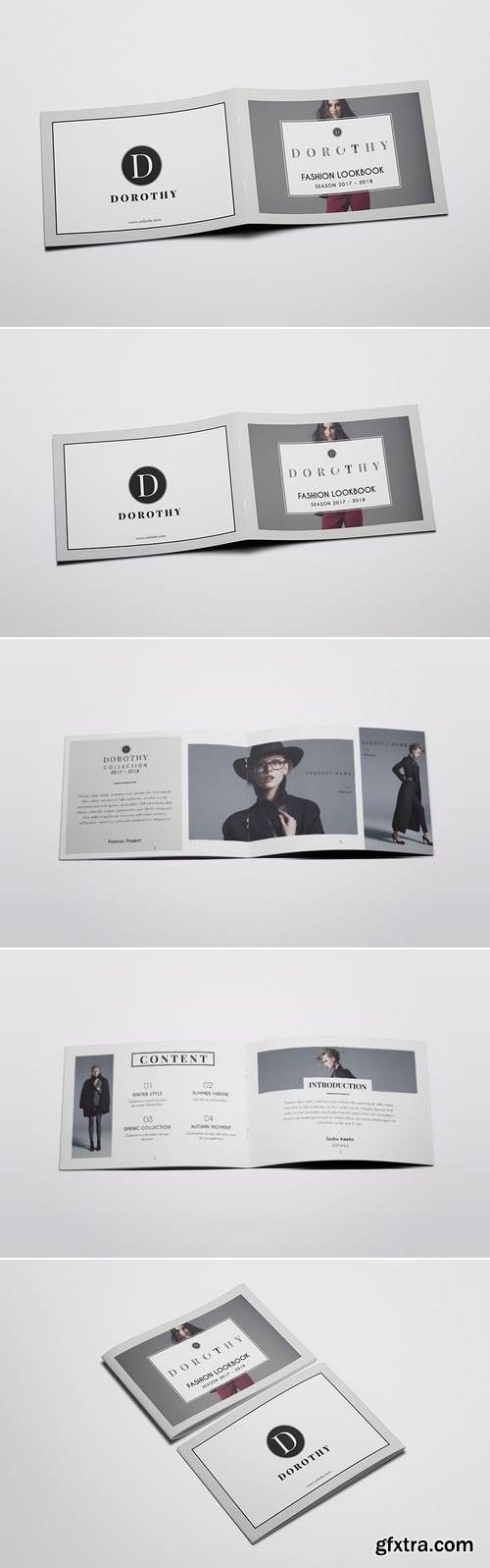 Dorothy - A5 Fashion Lookbook Brochure Template