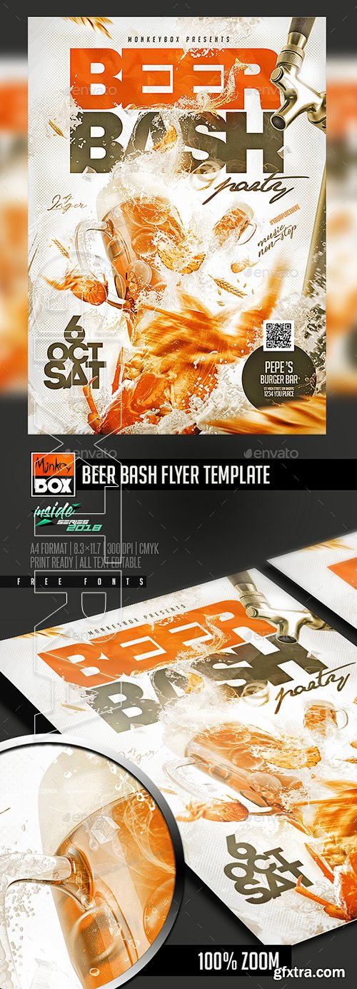 GraphicRiver - Beer Bash Flyer Template 22669078