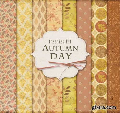 Paper Background Textures - Autumn Day