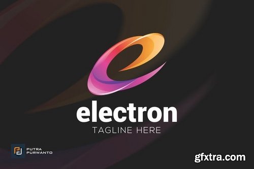 Electron Letter E - Logo Template