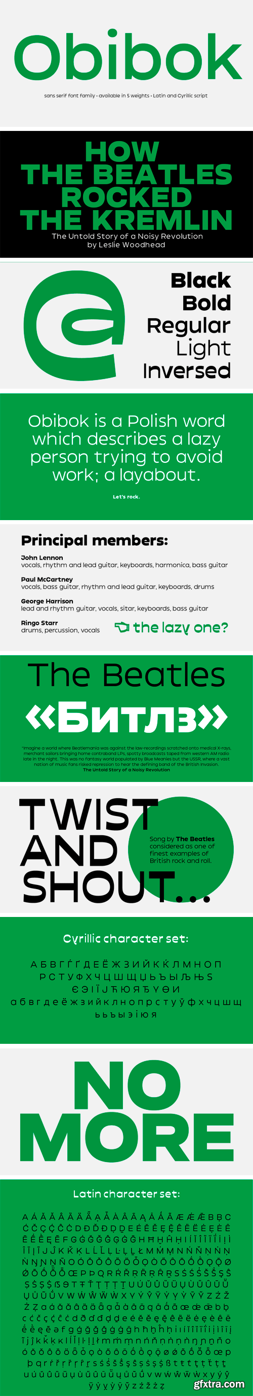 Obibok Typeface