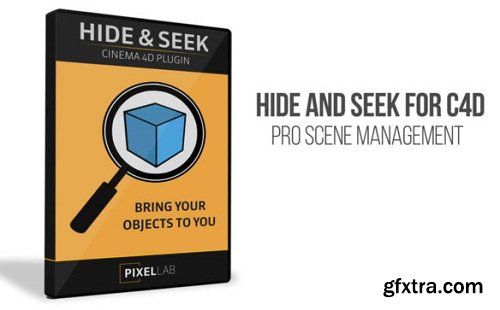 Hide and Seek Plugin for Cinema 4D (Win/MacOS)