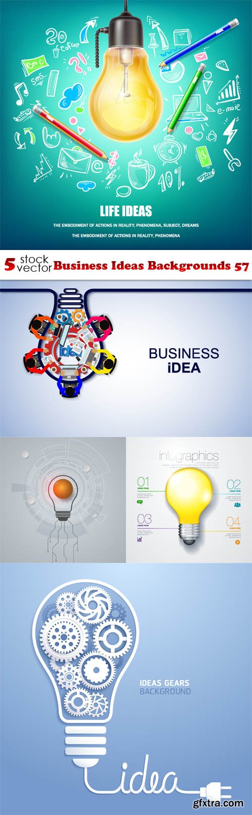Vectors - Business Ideas Backgrounds 57