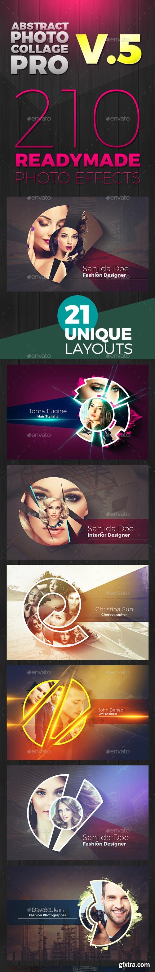 GraphicRiver - Abstract Photo Collage Pro v.5 - 13795618