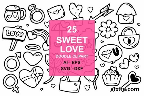 25 Sweet Love Doodles