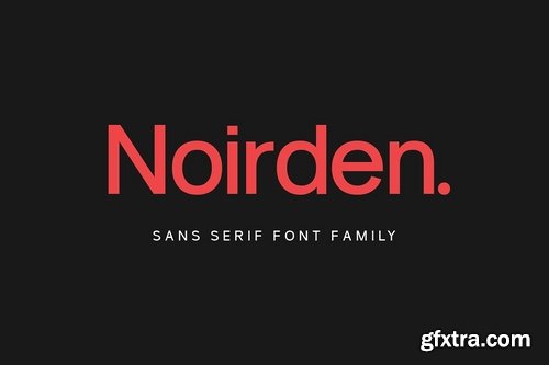 CM - Noirden Sans Font 3068668