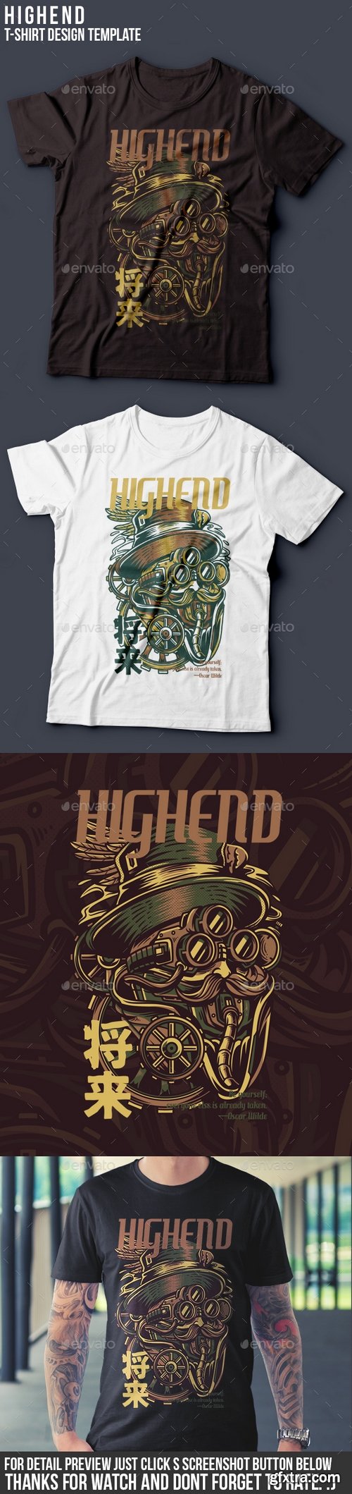 Graphicriver - Highend T-Shirt Design 22061797